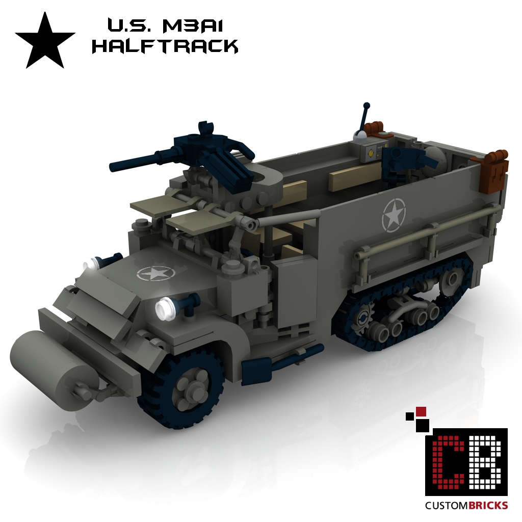 Lego ww2 half track clearance