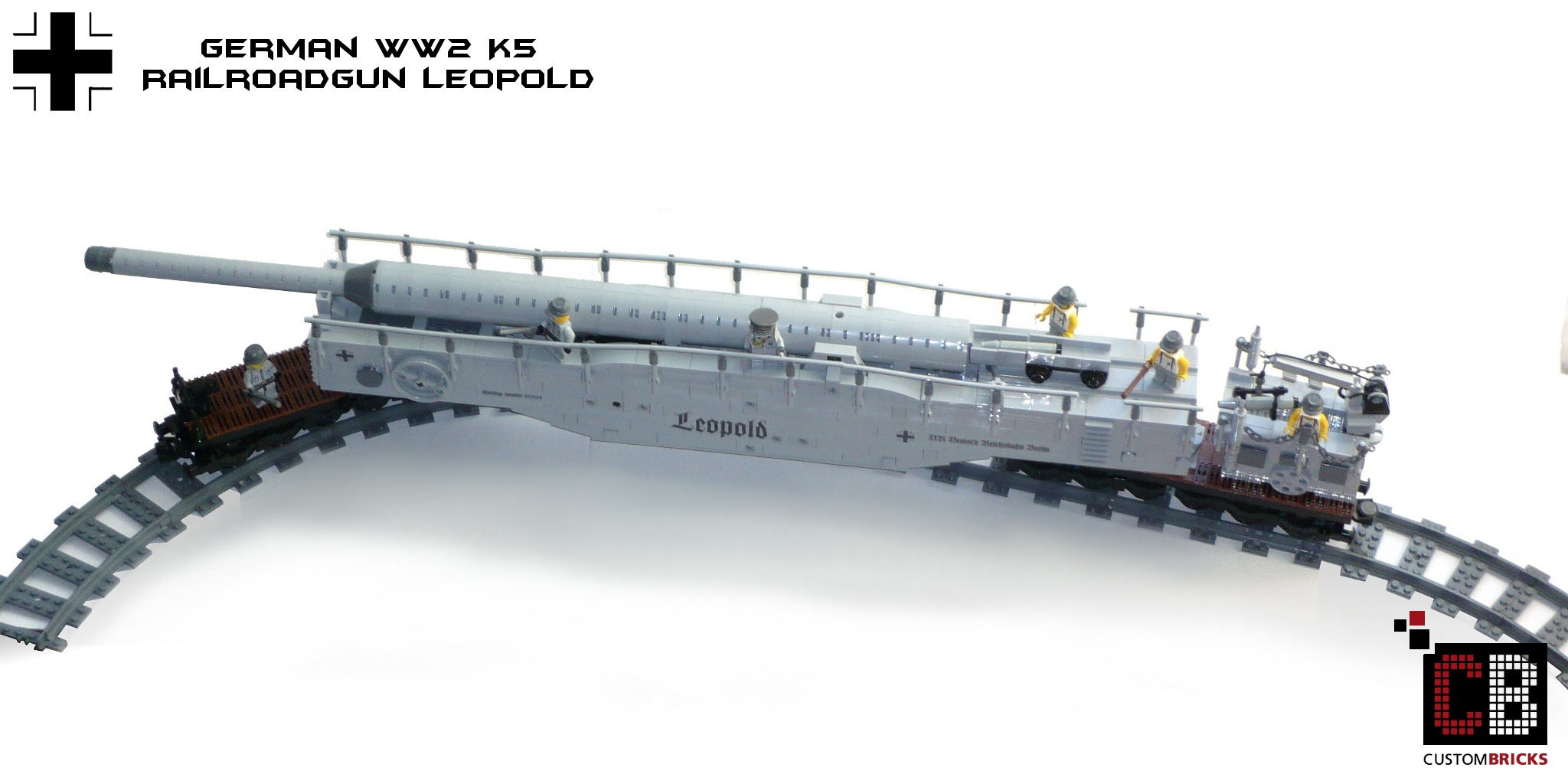 lego ww2 train