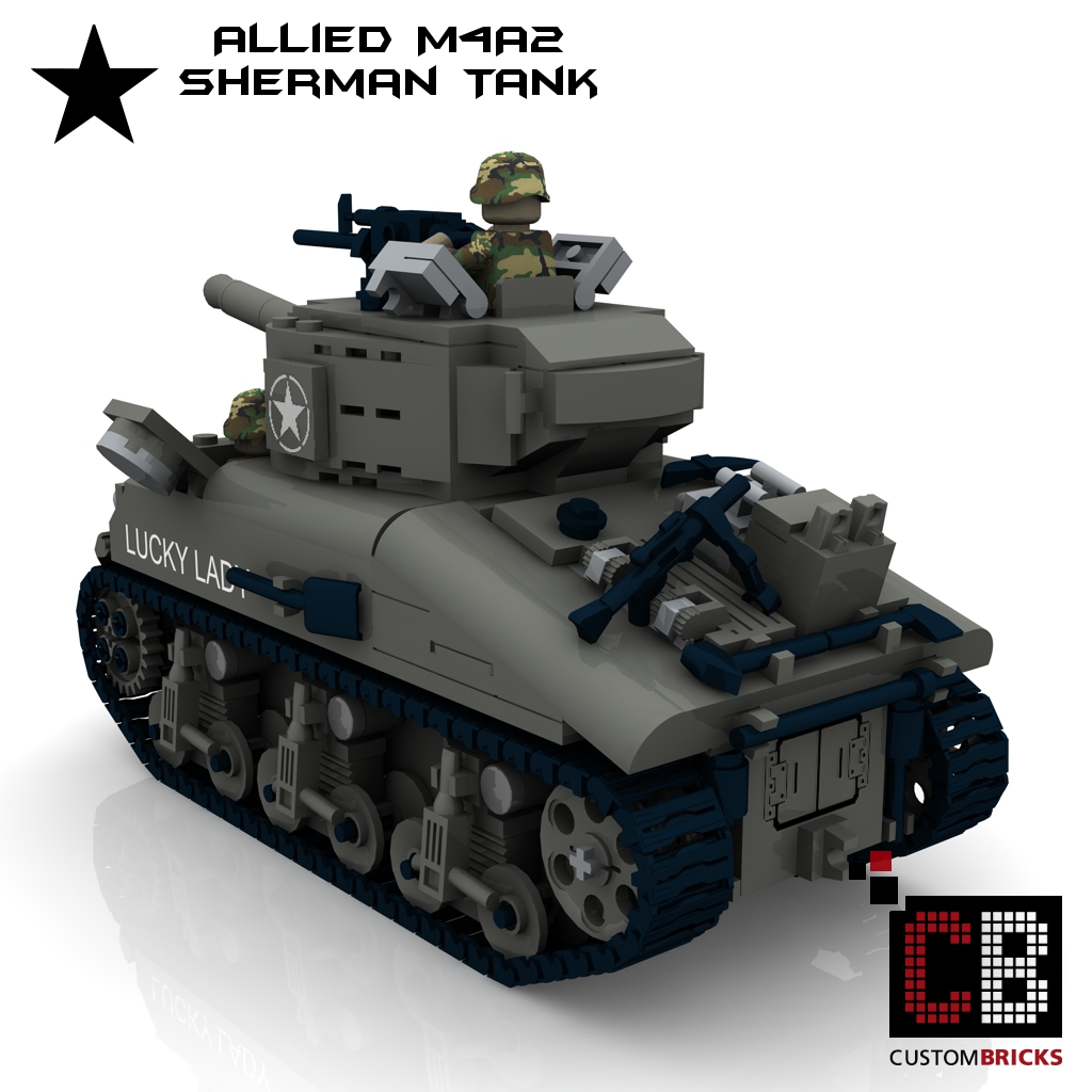 lego sherman tank