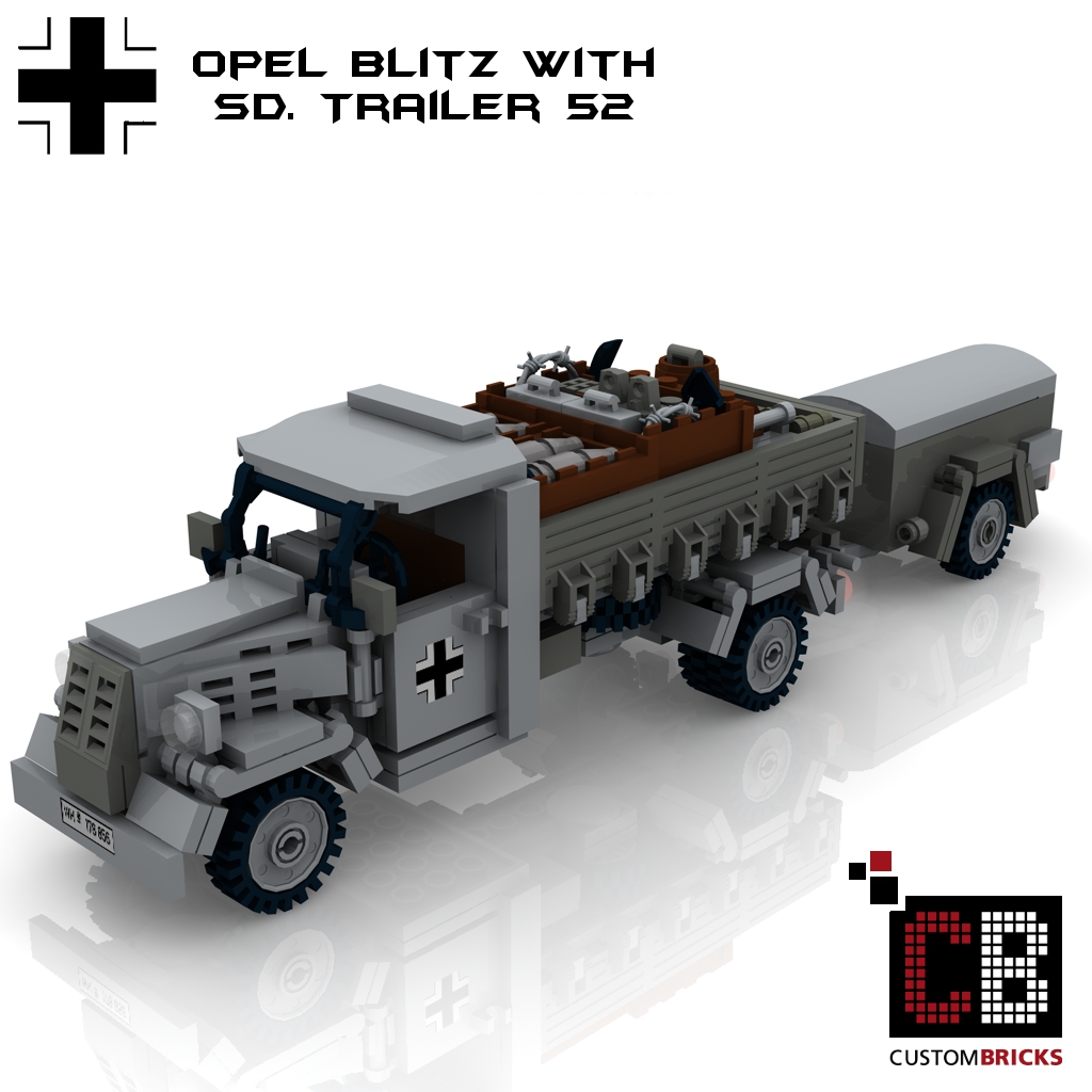 Lego ww2 shop opel blitz