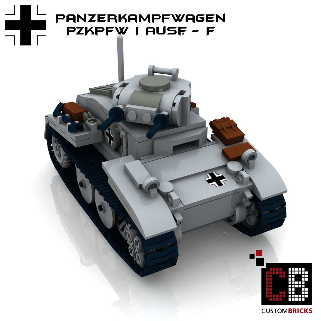  LEGO WW2 WWII Panzer Tank Panzerkampfwagen