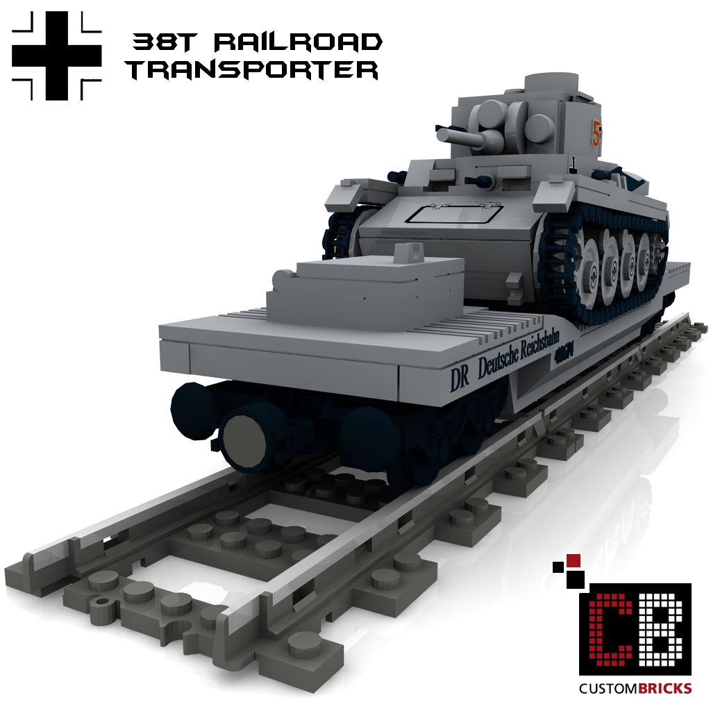 lego ww2 train