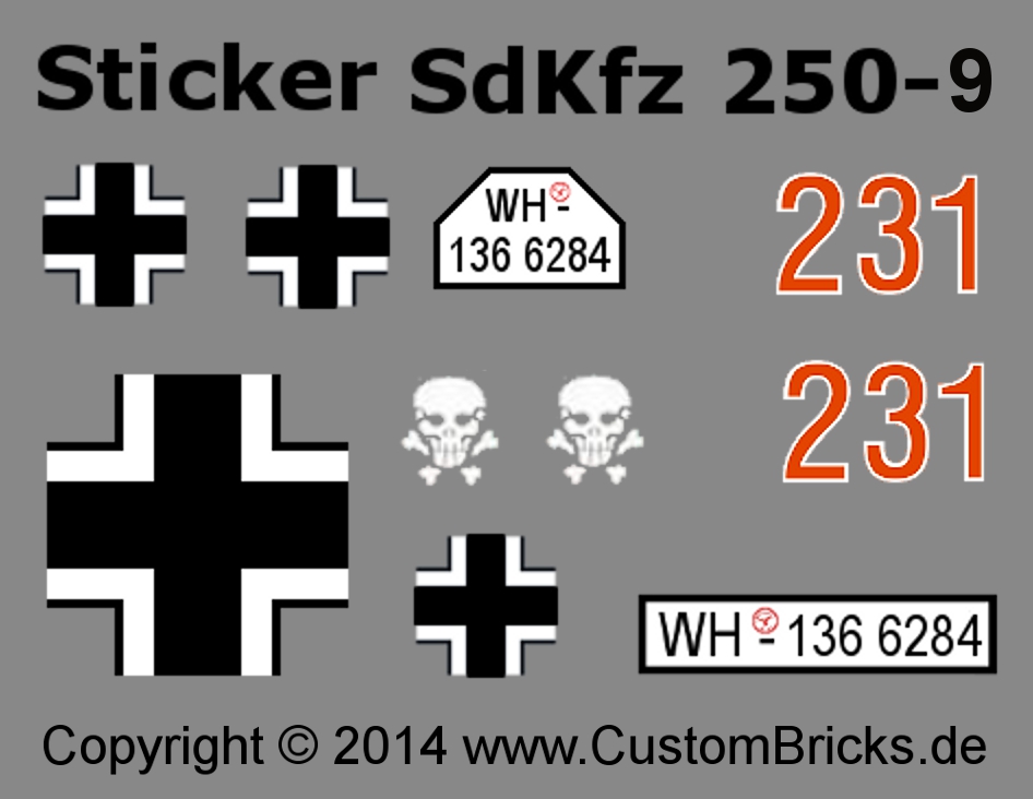 Lego ww2 sales stickers