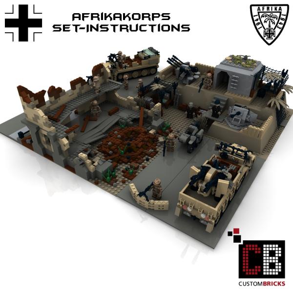 Custom WW2 Afrikakorps Set 1