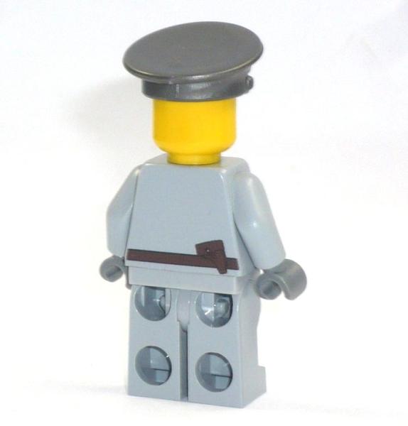 CustomBricks Figure Wehrmacht Offizier  made of LEGO bricks