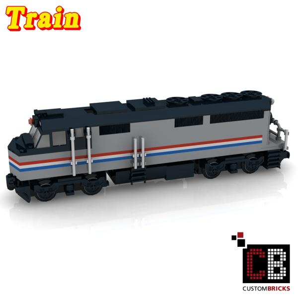CB Railway F40PH - Train engine