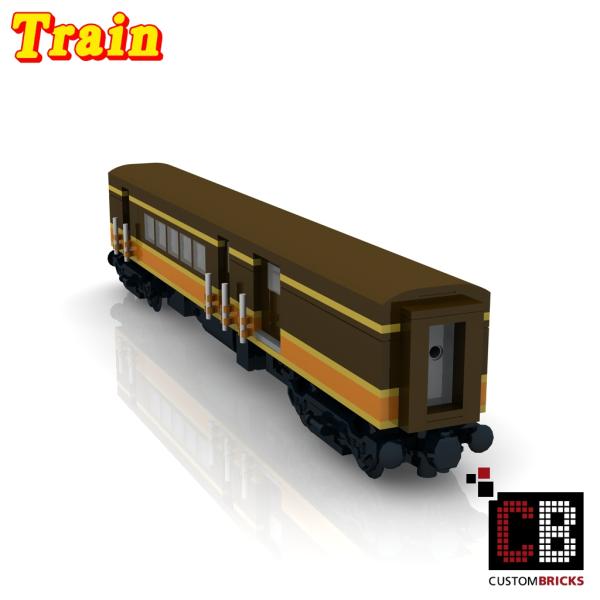 CB Railway Central Baggage RPO Car