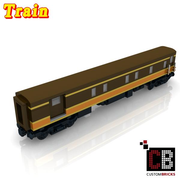 CB Railway Central Baggage Dormitory Car