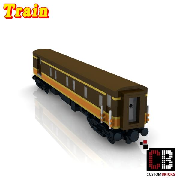 CB Railway Central Baggage Dormitory Car