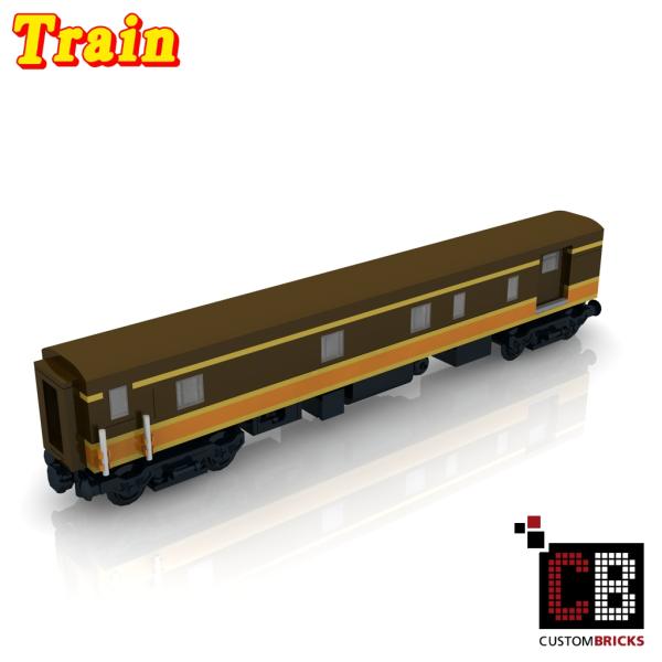 CB Railway Central Baggage Dormitory Car