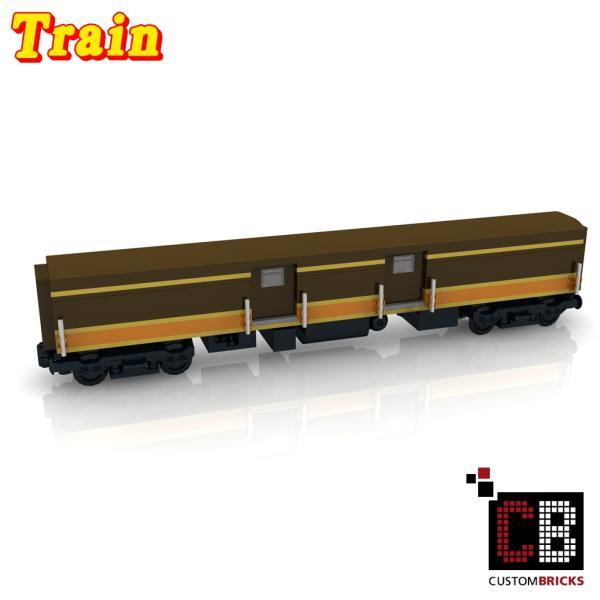 CB Railway Central Baggage Car