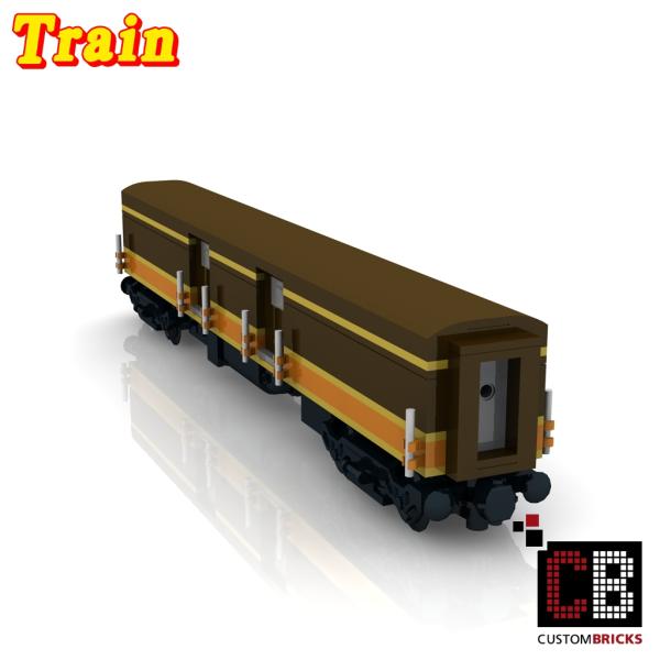 CB Railway Central Baggage Car