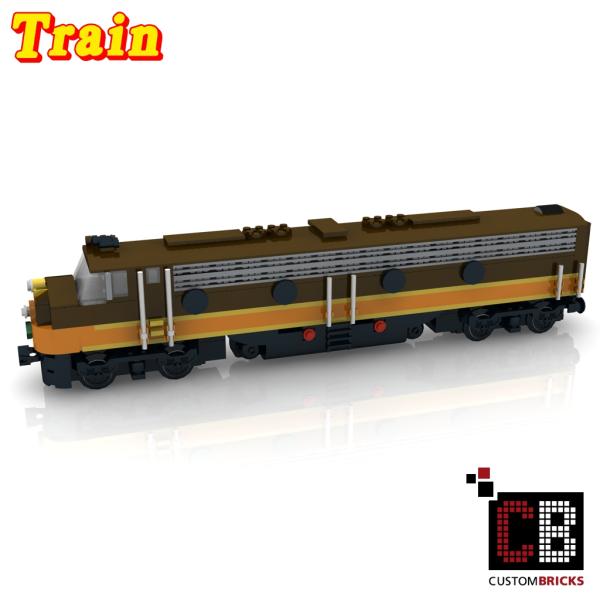 CB Railway Central E8A Train