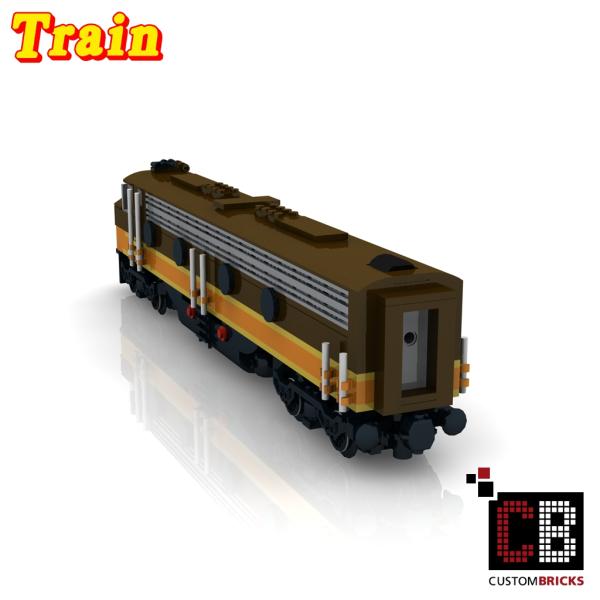CB Railway Central E8A Train