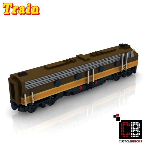 CB Railway Central E8A Train