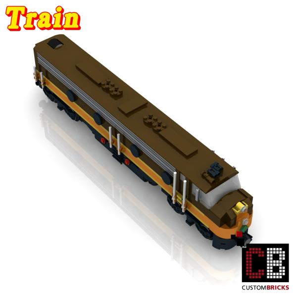 CB Railway Central E8A Train