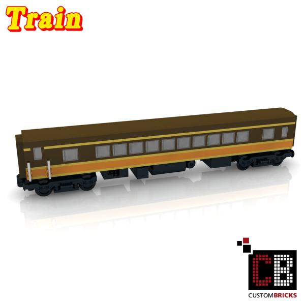CB Railway Central Seat Coach Car
