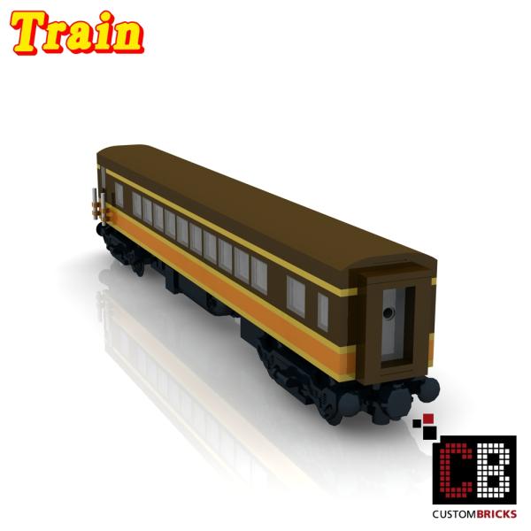 CB Railway Central Seat Coach Car