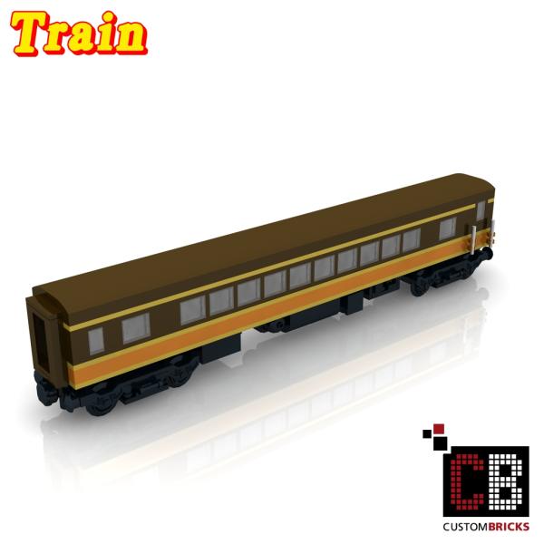 CB Railway Central Seat Coach Car