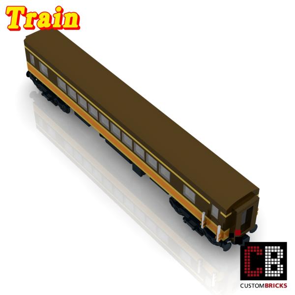 CB Railway Central Seat Coach Car
