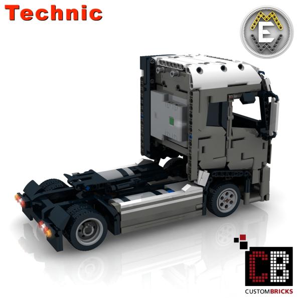Custom RC 4x2 Truck - Grey Bear