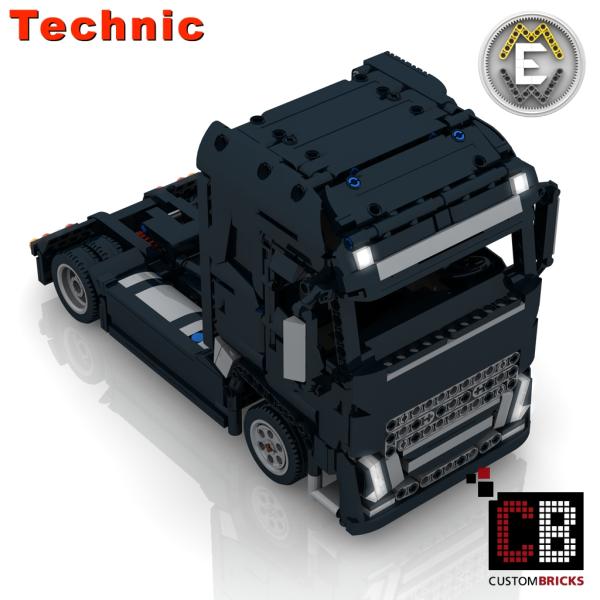Custom RC 4x2 Truck - Black Bear
