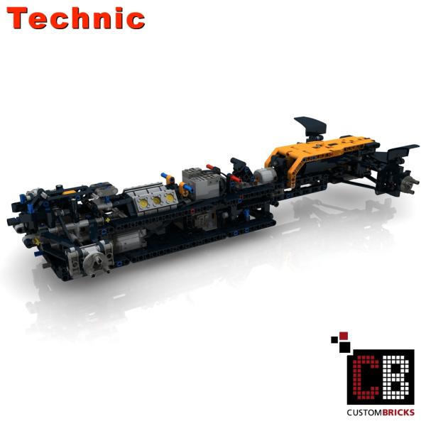 Custom 42141 RC Formula 1 Car - modification parts
