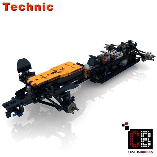Custom 42141 RC Formula 1 Car - modification parts