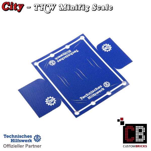 Custom City - Plane THW LKW P1