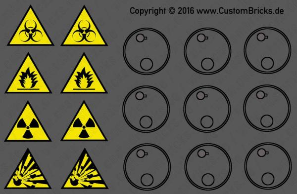 Custom Decals - dangerous cargo