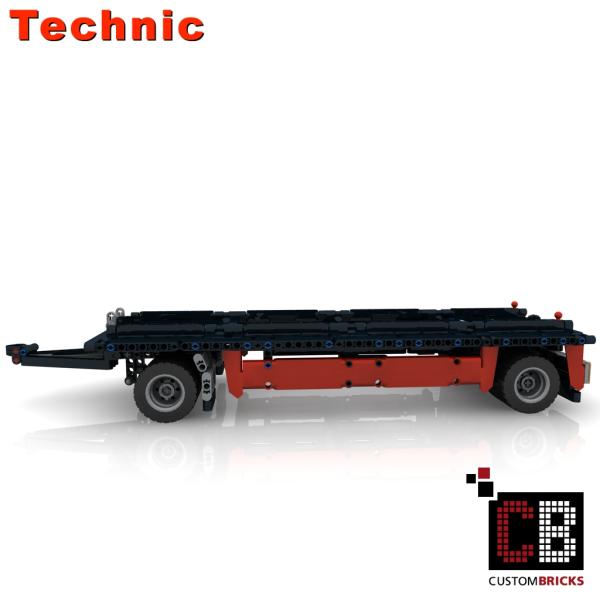Custom Container Trailer für TGS Hakenlift