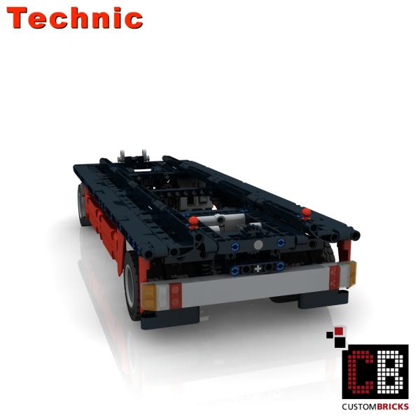 Custom Container Trailer für TGS Hakenlift