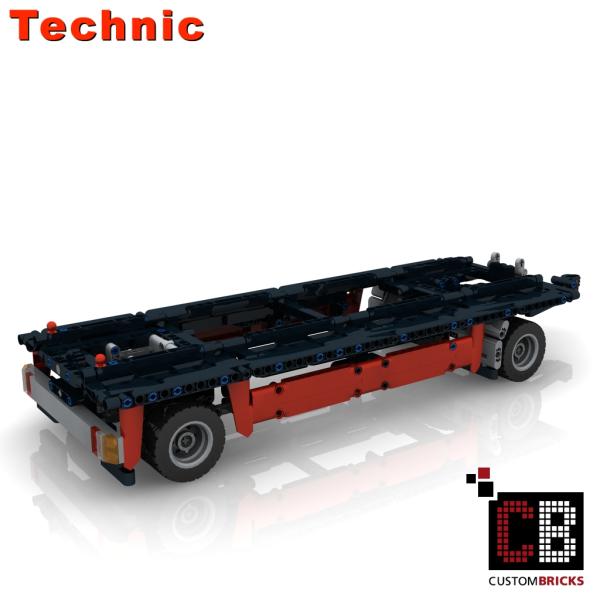 Custom Container Trailer für TGS Hakenlift