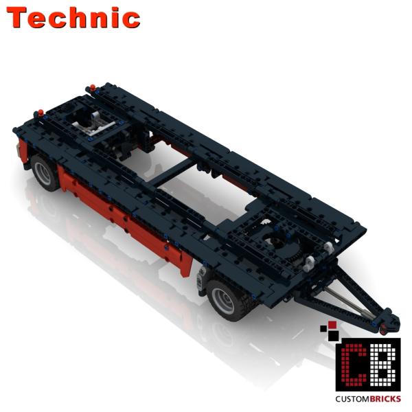 Custom Container Trailer für TGS Hakenlift