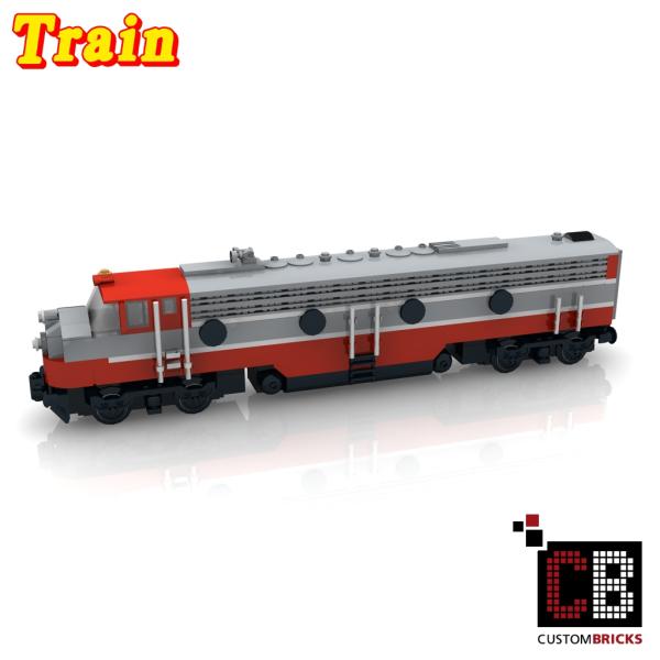 CB Railway W&S E9A - Train engine