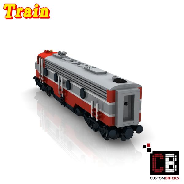 CB Railway W&S E9A - Train engine