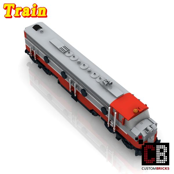 CB Railway W&S E9A - Train engine