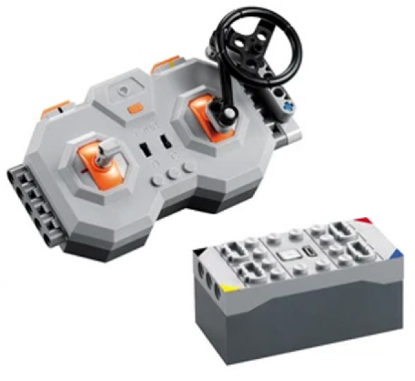 CUSTOMBRICKS.de - CaDA Power Functions 2.4GHz Remote Control and Equipment and 2.4GHz Batterie/Receiver Rechargeable Pro X1