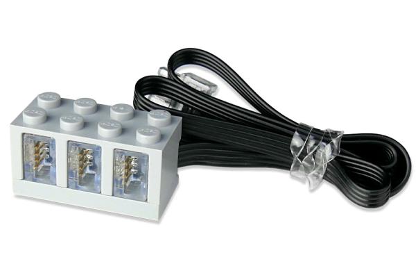 CaDA Power MAX Dreifachstecker Verlängerungskabel 20cm