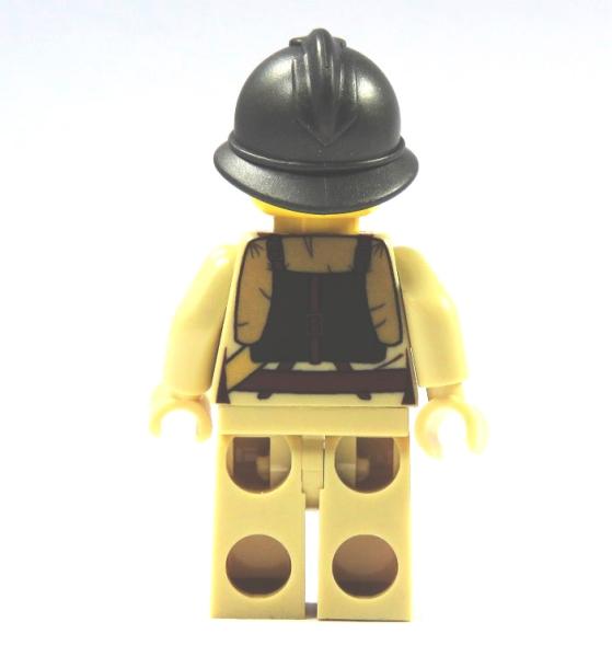 WW2 Soldier of the French UV printed out of LEGO® TAN