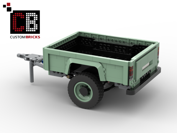 Custom tipping semitrailer