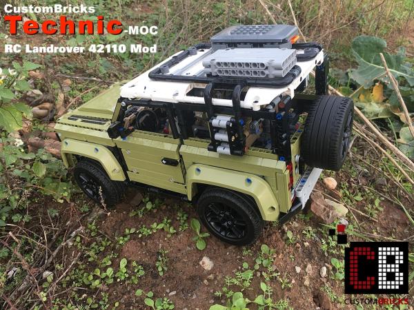 Custom 42110 RC Umbauanleitung mit SBrick oder BuWizz