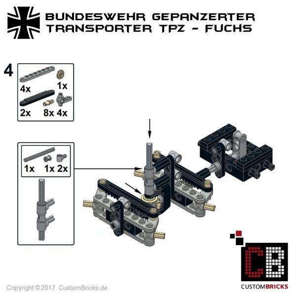 Custom Bundeswehr TPz Fuchs - grau