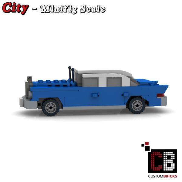 Custom City Fahrzeug - 1960er Heckflosse