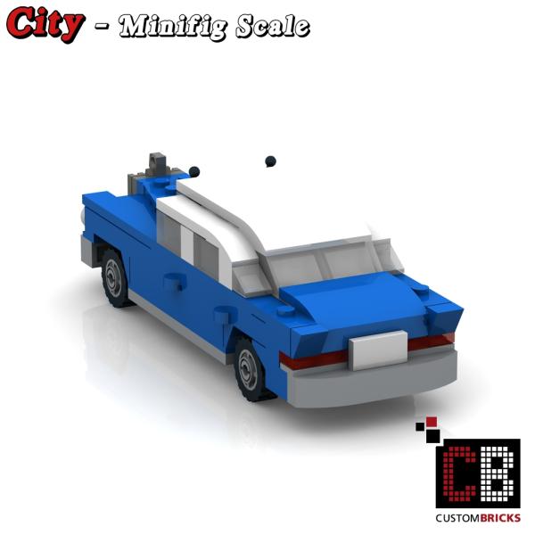 Custom City Fahrzeug - 1960er Heckflosse