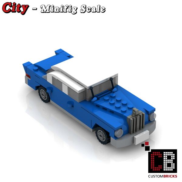 Custom City Fahrzeug - 1960er Heckflosse