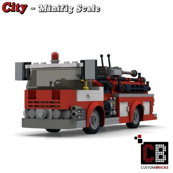 Custom City vehicle - US Fire Truck