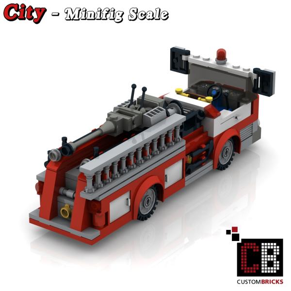 Custom City vehicle - US Fire Truck