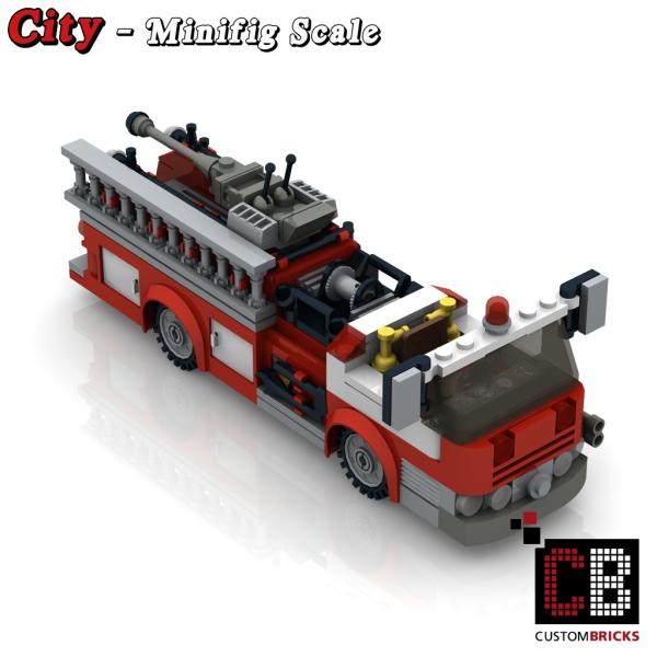 Custom City vehicle - US Fire Truck