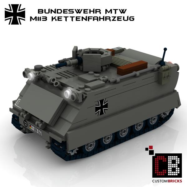 Custom Bundeswehr Kettenfahrzeug MTW M113 - grau